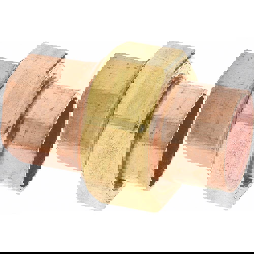 Wrot Copper Pipe Union: 3/4